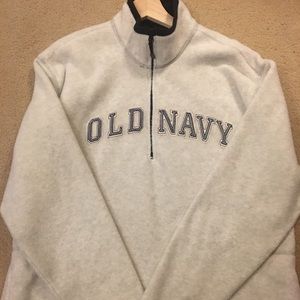 Old Navy half-zip fleece top
